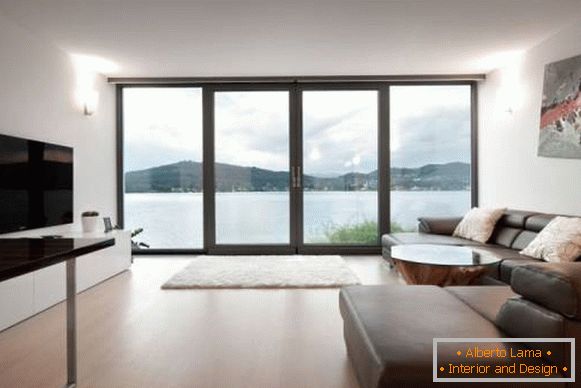 Дизајн на дневната соба во минималистички стил