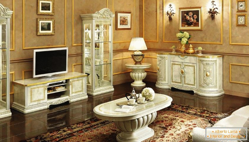 Како да го избереме вистинскиот мебел за дневната соба во класичниот стил?