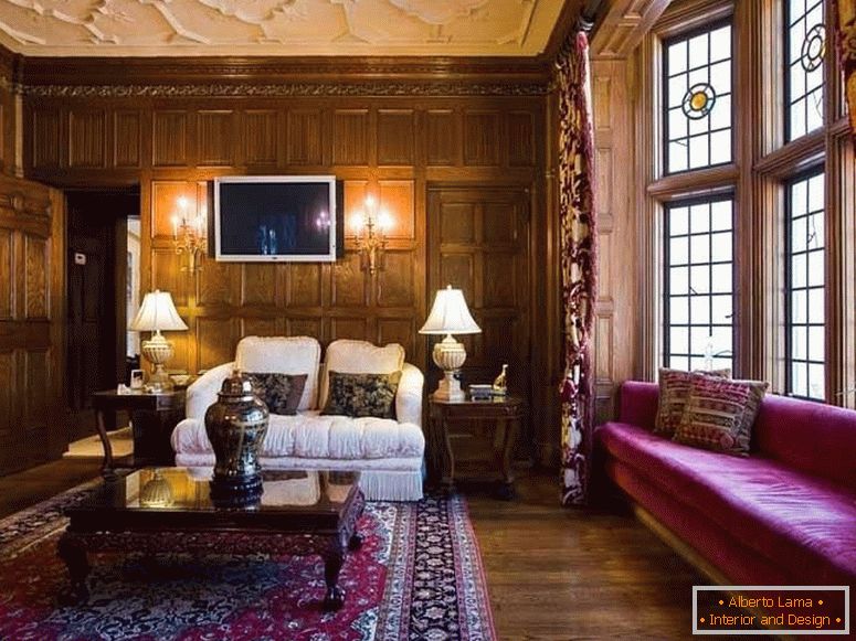 Дневна соба во викторијански стил