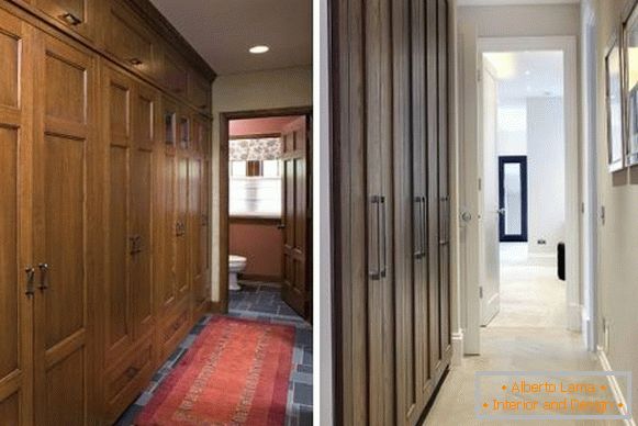 Вграден мебел гардероби во ходникот и коридор