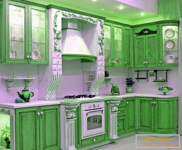 зелена кујна-во-стил-provence