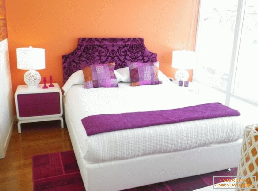 Внатрешен дизајн на спална соба во гроздобер стил
