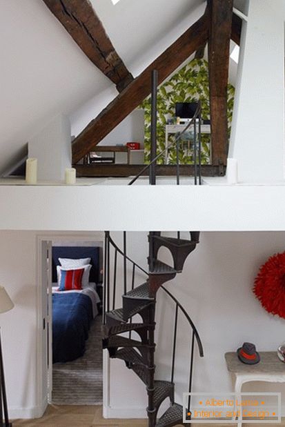 Прекрасни француски мотиви во декорацијата на скалите