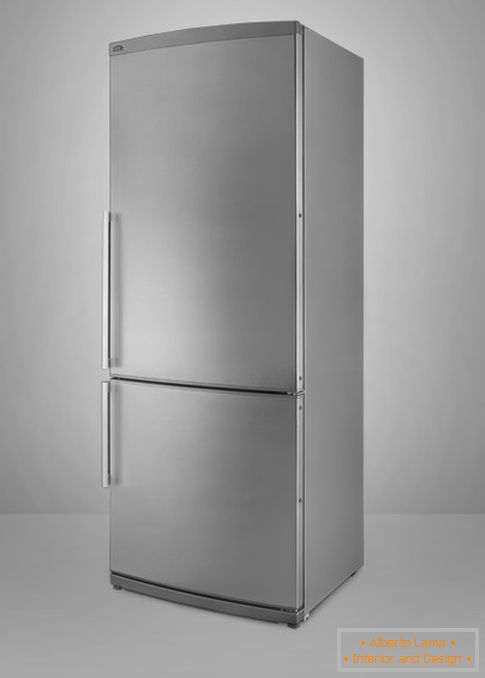 Стилски фрижидер со два дела