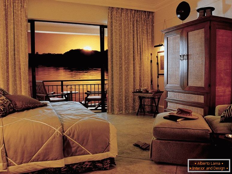 Спална соба во африкански стил