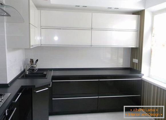 Црна и бела кујна, фото 1
