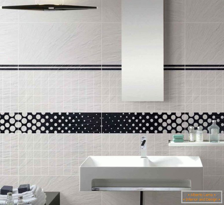 simple-black-and-white-бањаroom-tile-for-backsplash-usage