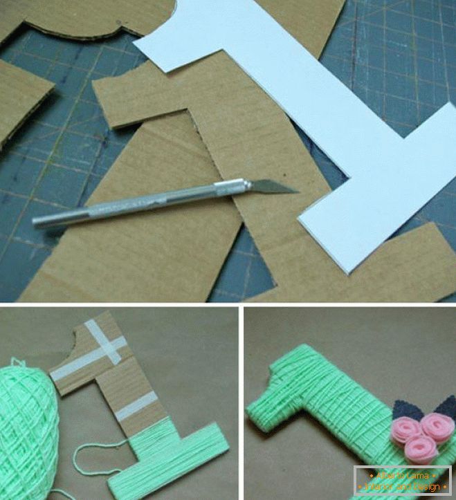 Пример за производство на фигури од картон