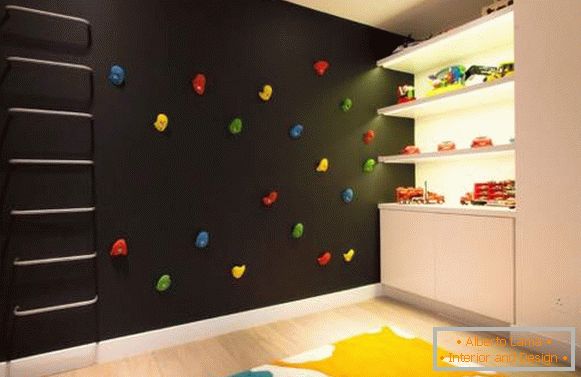Невообичаена комбинација на бои во внатрешноста на детската соба