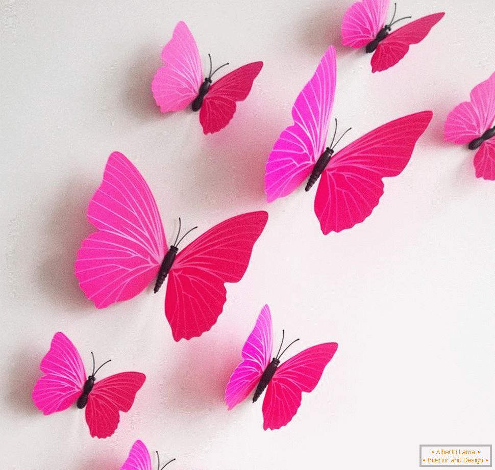 Прицврстување на пеперутки со иглички