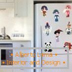 Цртани ликови на фрижидерот