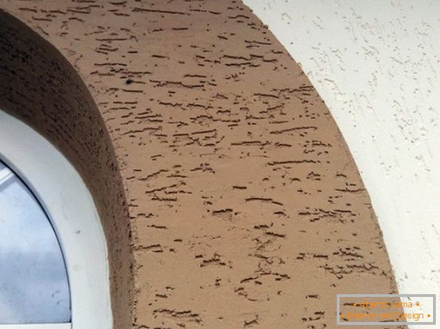 декоративна фасада малтерисување кората на бубачки изградба и поправка