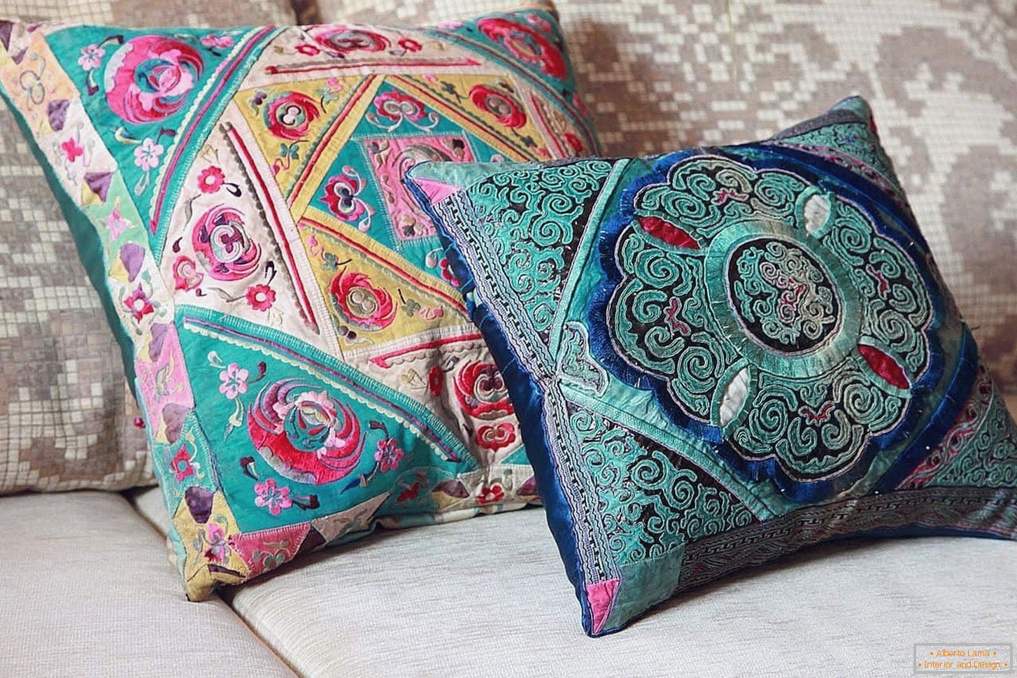Декоративни перници в восточном стиле