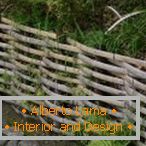 Плетена ограда за градина