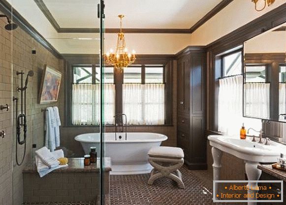 Луксузни бања во дизајнот на приватна куќа
