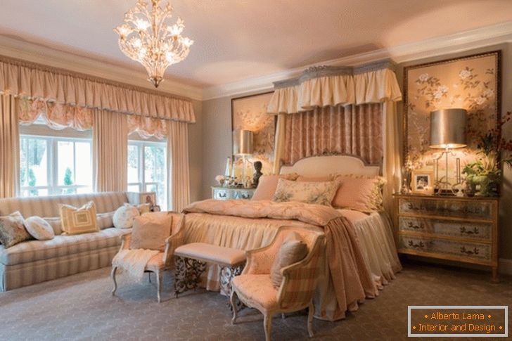 Дизајн на луксузна спална соба