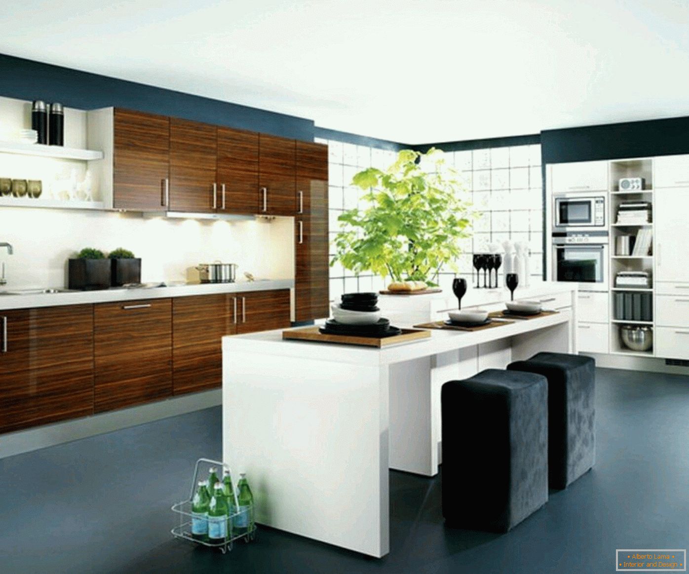 Модерен дизајн на кујната
