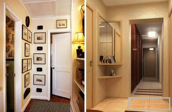 Дизајн на мали станови Хрушчов - идеи за дизајнот на ходникот
