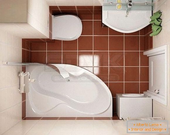 дизајн на бања во мали апартмани