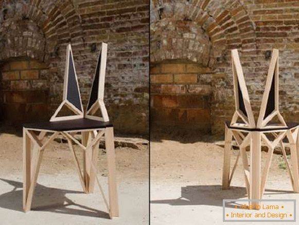 дрвени дизајнерски столчиња, фото 34