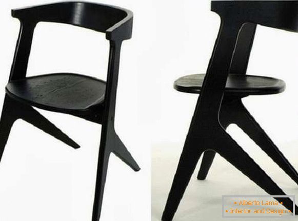 дрвени дизајнерски столчиња, фото 35