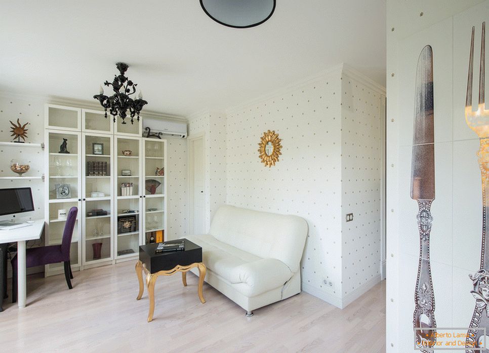 Дневна соба на луксузни апартмани од Марија Дадиани