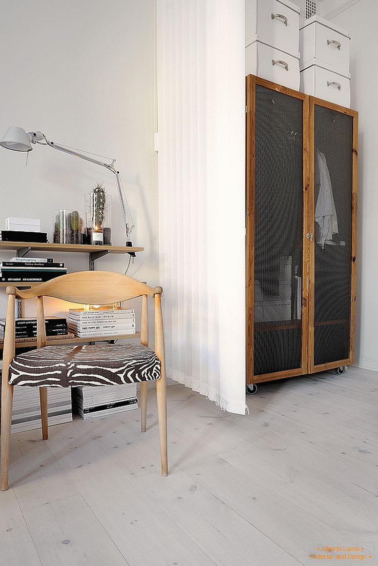 Дневна соба на луксузни мали апартмани во Шведска