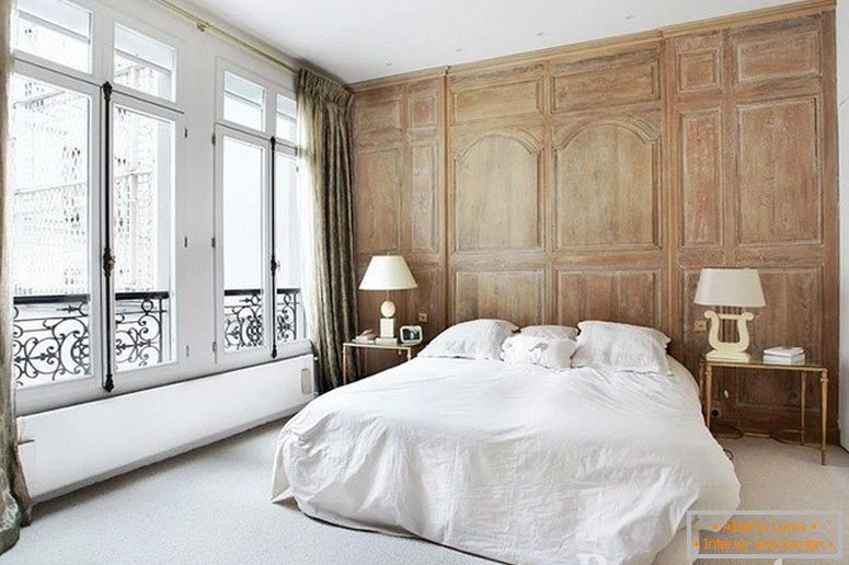 Француски стил ентериер во спалната соба