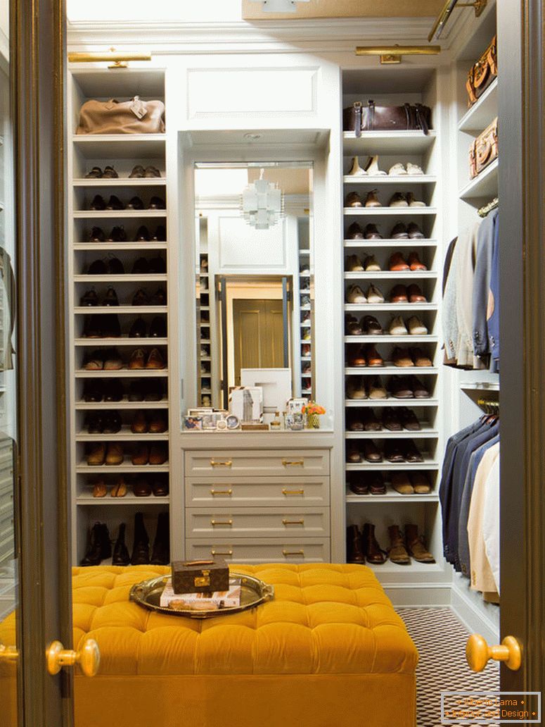 Гардероба од оставата, чајната кујна - фото идеи како да се