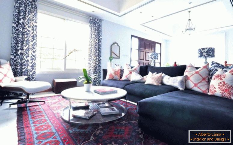 персиски-теписи-создаваат-класичен-современ стил-дневна соба