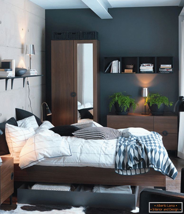 дизајнот на спалната соба-ikea-resume-unique-design-bedroom-ikea