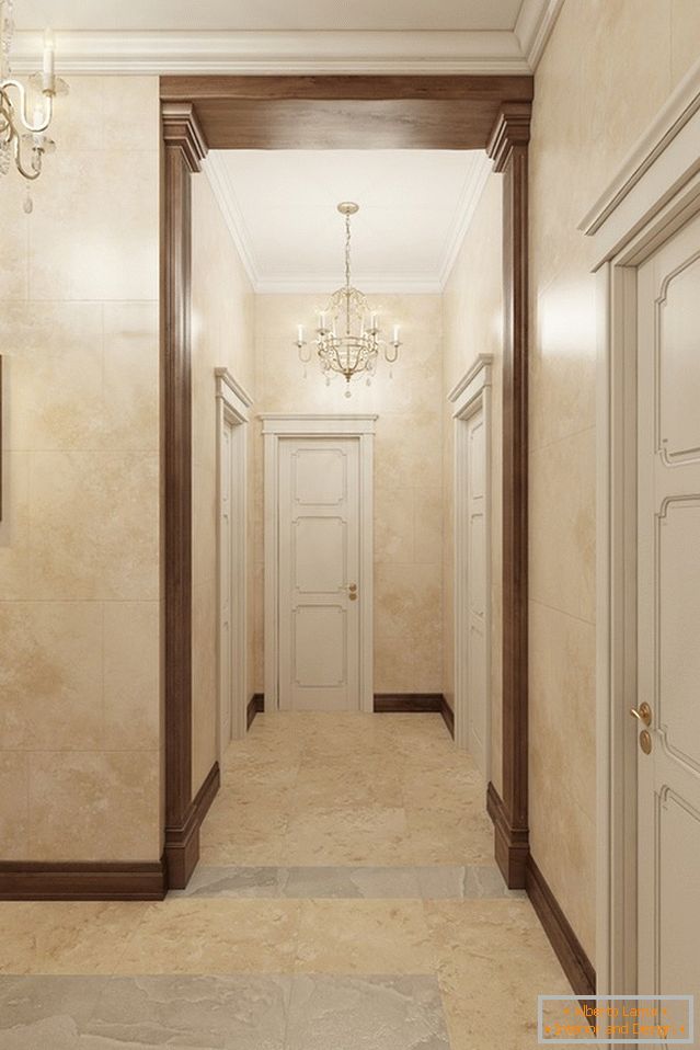 Внатрешен дизајн на ходникот