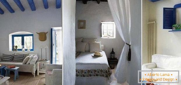 дизајн на спална соба во медитеранскиот стил