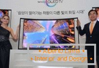 Закривената OLED-телевизија од Samsung е веќе во продажба