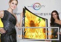Закривената OLED-телевизија од Samsung е веќе во продажба