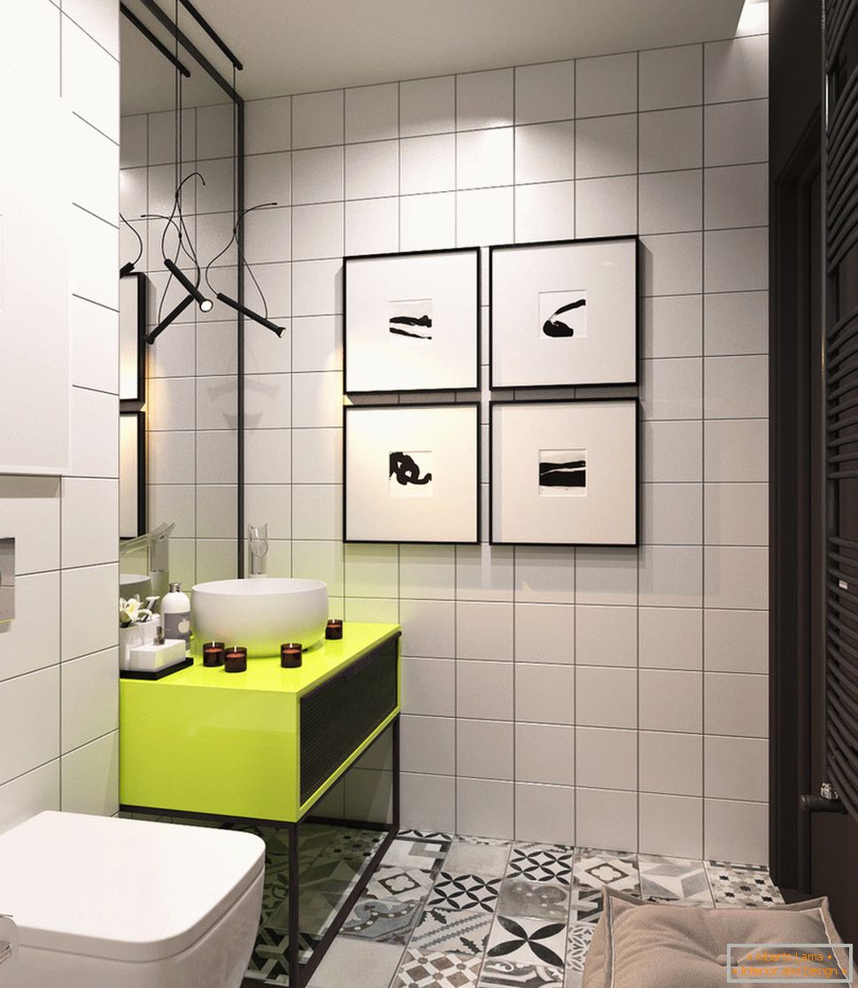 Светла бања дизајн комнаты