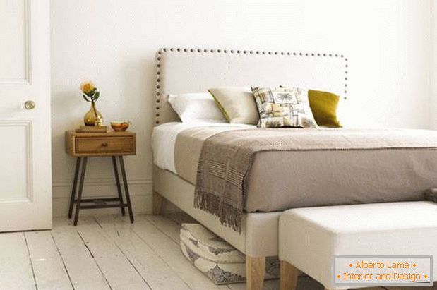 Спална соба дизајн во пастелни бои