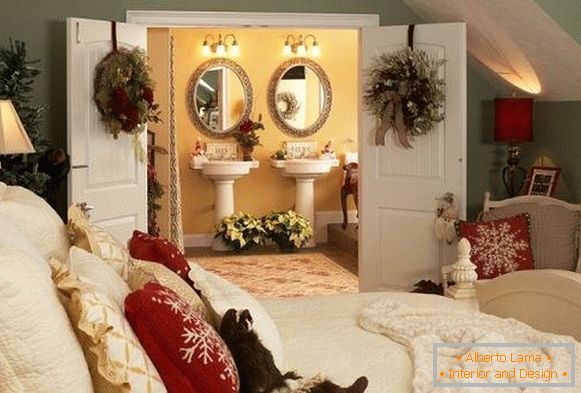 Праснично-декоративни спални до нова година