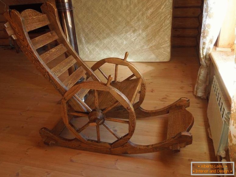 Лулање стол во внатрешноста - 115 фотографии на новини