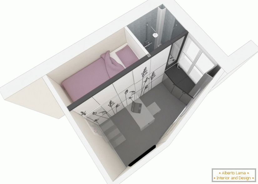 3D проекција на станот