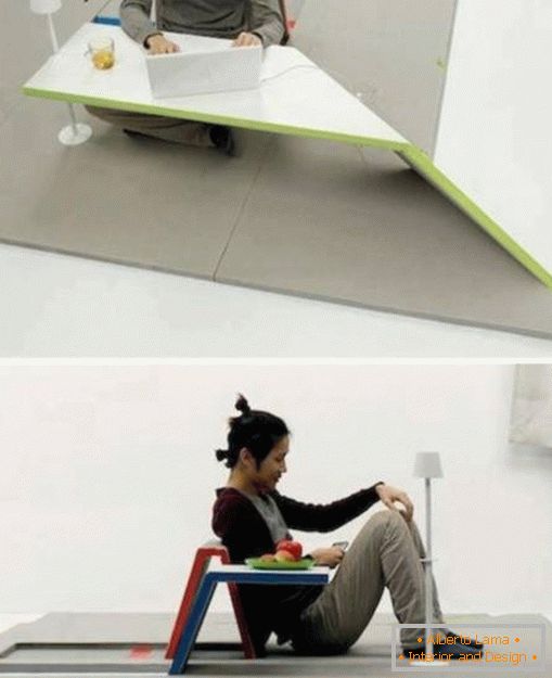 Креативен канцелариски мебел Оригами