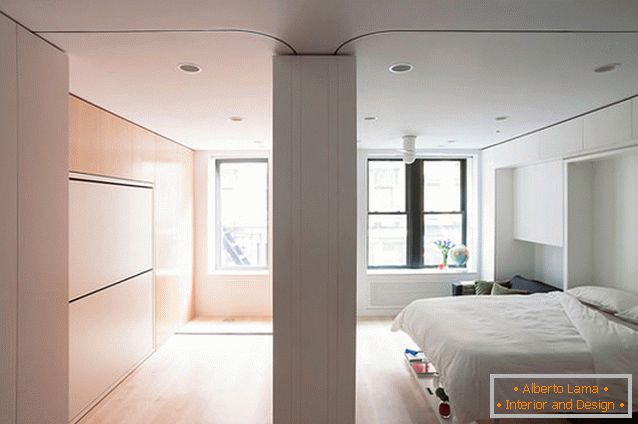 Спална соба и детски мултифункционален стан трансформатор во Њујорк
