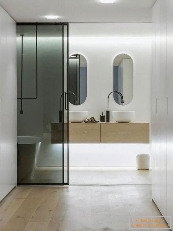 Дизајн на бања во стил на минимализмот
