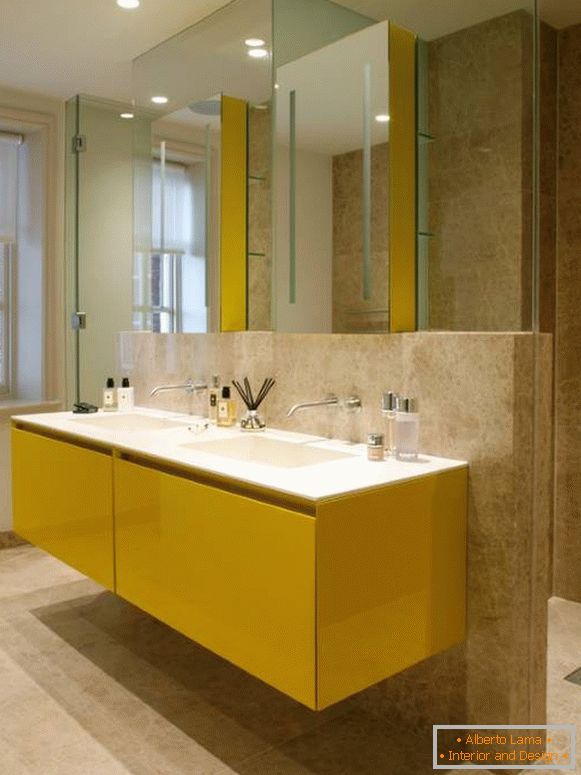 Мебел за бања во стил на минимализмот