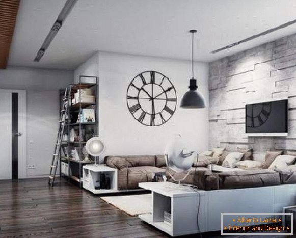 ѕиден часовник во мансарда стил, слика 18