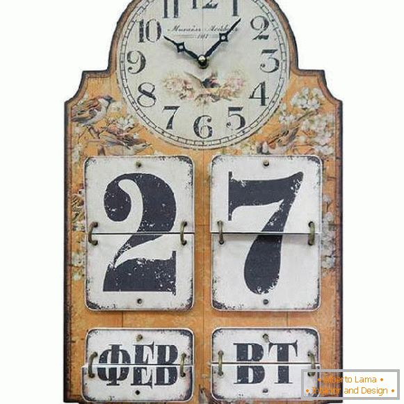 часовник со календарски ѕид, фото 23