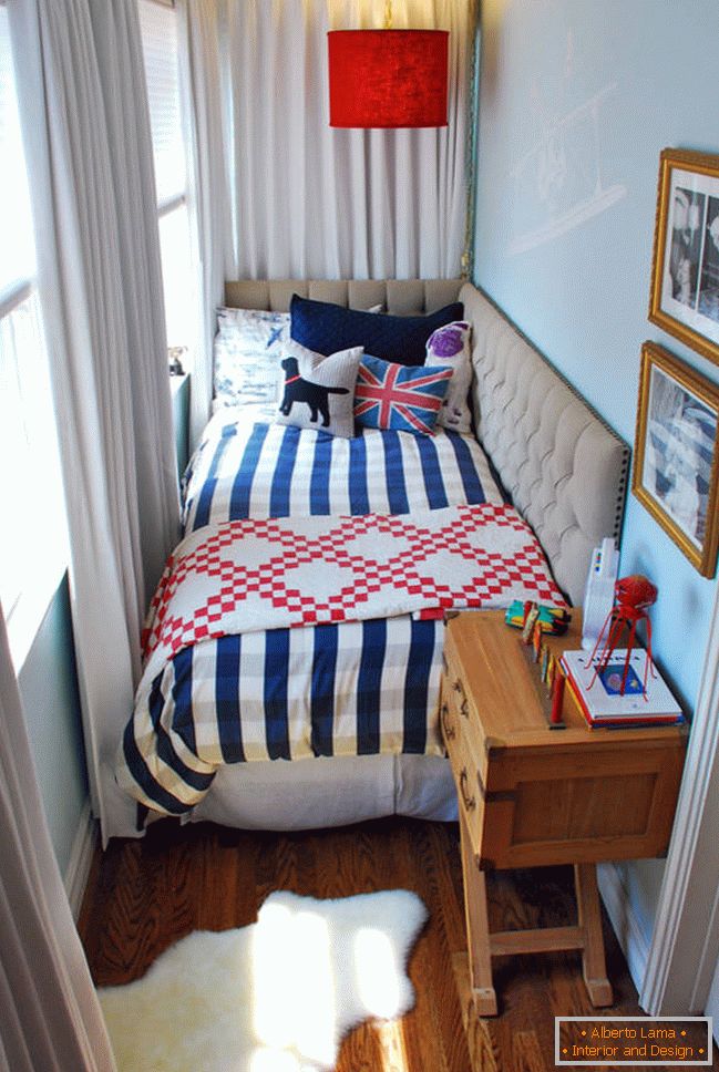 Реновиран ентериер на мала спална соба