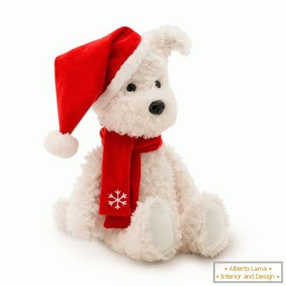 рачно изработено Божиќ играчко куче со раце, фото 4