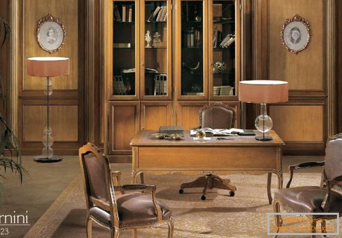 Мебел за кабинетот Бернини од Анџело Капелини