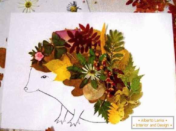 Есенски рачно направен од природен материјал со свои раце, фото 32